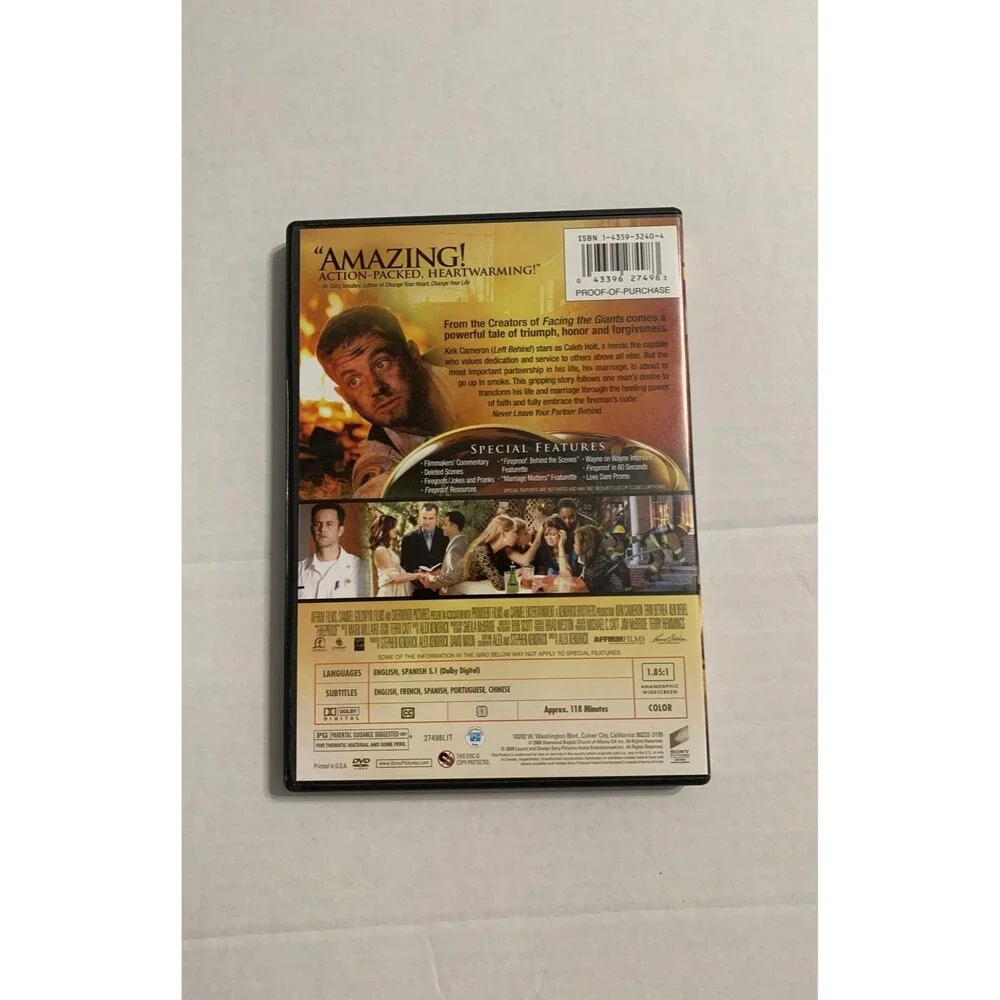 Fireproof DVD